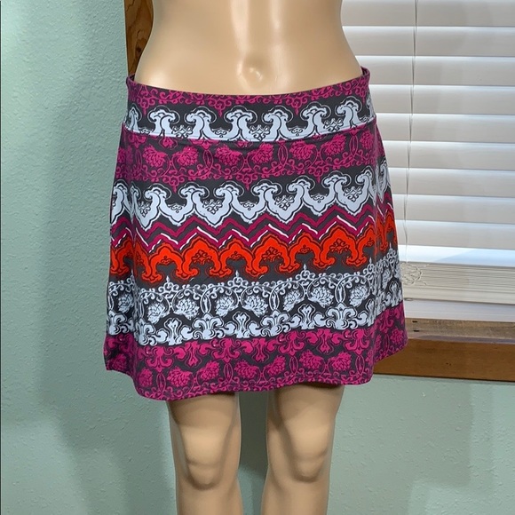 Tranquility by Colorado Clothing Pants - Tranquility Pink White Red Athletic Skort XL EUC